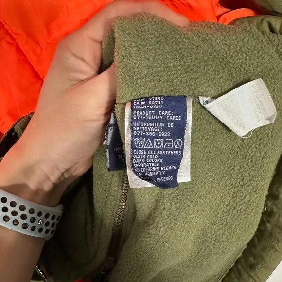 Rare Vintage Tommy Hilfiger TH-85 Transformable Utility Gear Jacket Size XL - Picture 9 of 13